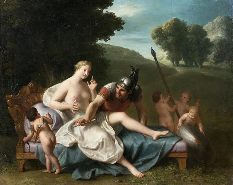 Mars et Venus By Henri de Favanne