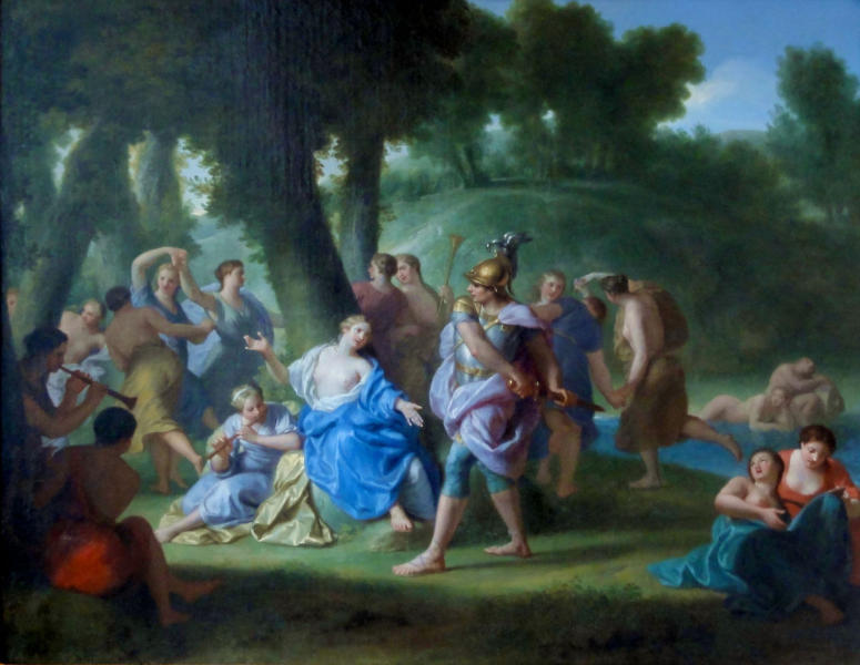 Renaud et Armide Dans la Foret Enchante 1752 | Oil Painting Reproduction