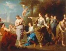 Separation of Telemachus and Euachris By Henri de Favanne