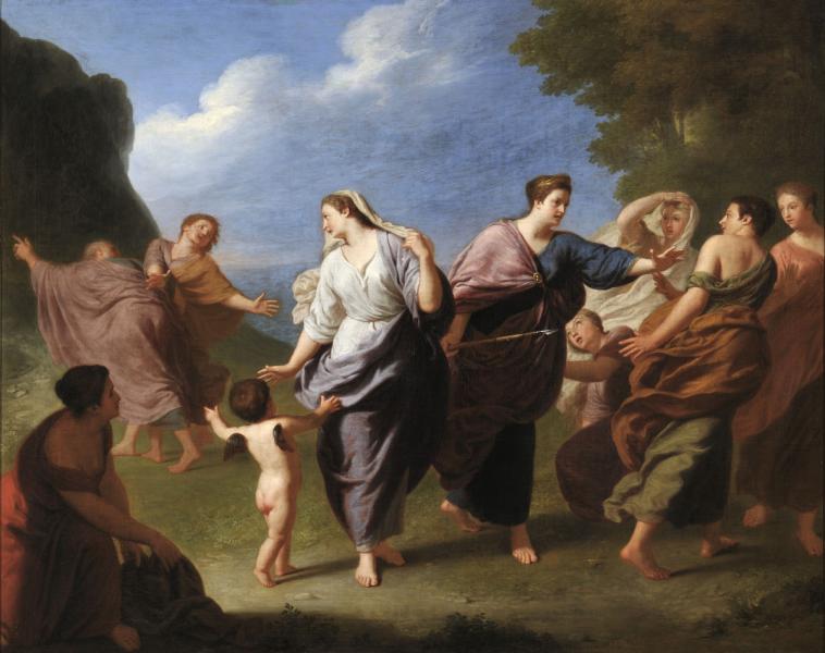 The Separation of Telemachus and Eucharis | Oil Painting Reproduction