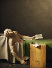 The Death of Marat 1793 By Jacques-Louis David