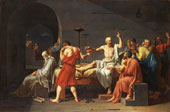 The Death of Socrates 1787 | Oil Painting Reproduction