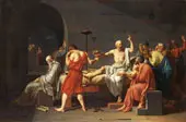 The Death of Socrates 1787 By Jacques-Louis David