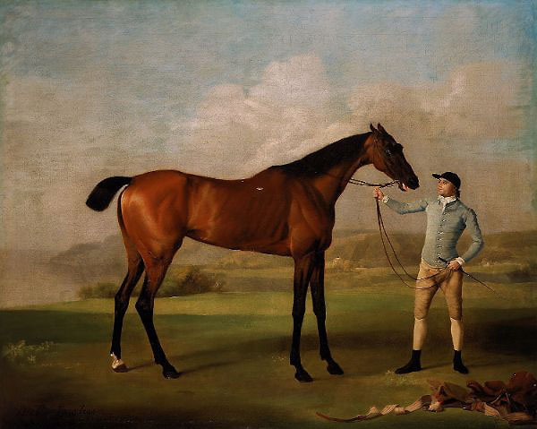 Molly Long Legs with her Jockey | Oil Painting Reproduction