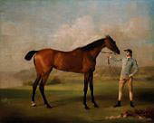 Molly Long Legs with her Jockey By George Stubbs