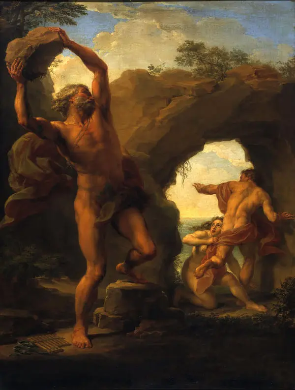 Acis And Galatea By Pompeo Batoni