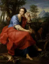 Caterina Gabrielli By Pompeo Batoni