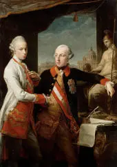 Emperor Joseph II With Grand Duke Pietro Leopoldo Of Tuscany By Pompeo Batoni