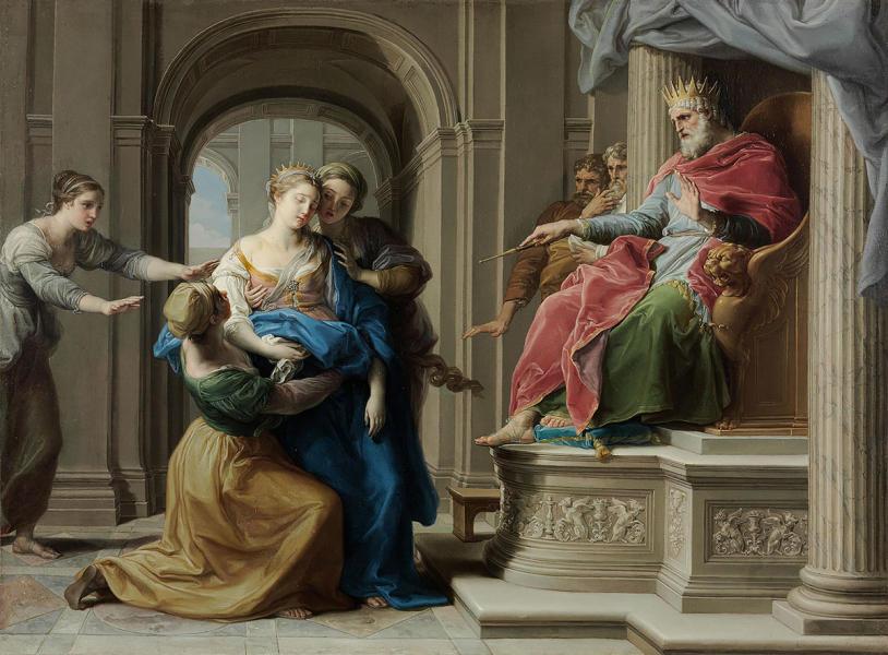 Esther Before Ahasuerus by Pompeo Batoni | Oil Painting Reproduction