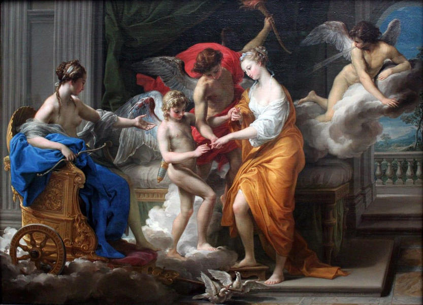 Marriage Of Cupid And Psyche Anagoria | Oil Painting Reproduction
