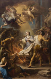Martyrdom Of Saint Lucia Of Syracuse By Pompeo Batoni