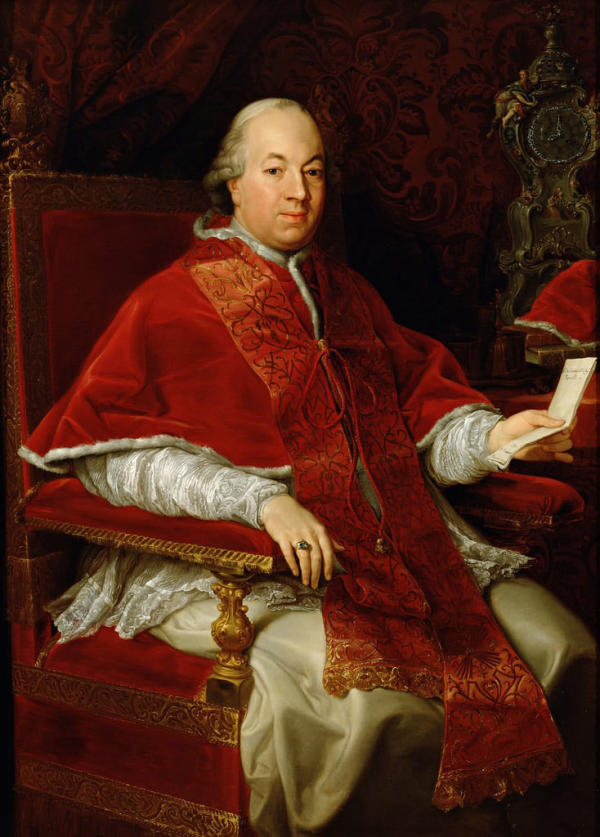 Pope Pius VI C1775-76 by Pompeo Batoni | Oil Painting Reproduction