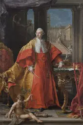 Portrait Of Abbondio Rezzonico By Pompeo Batoni