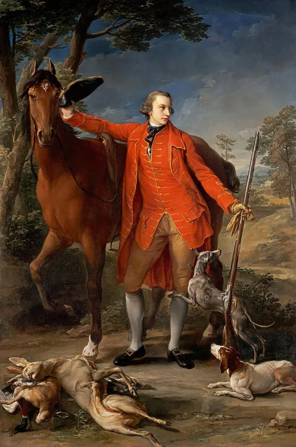 Portrait Of Alexander 4th Duke Of Gordon By Pompeo Batoni