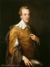 Portrait Of Alexander Stewart Of Ards By Pompeo Batoni