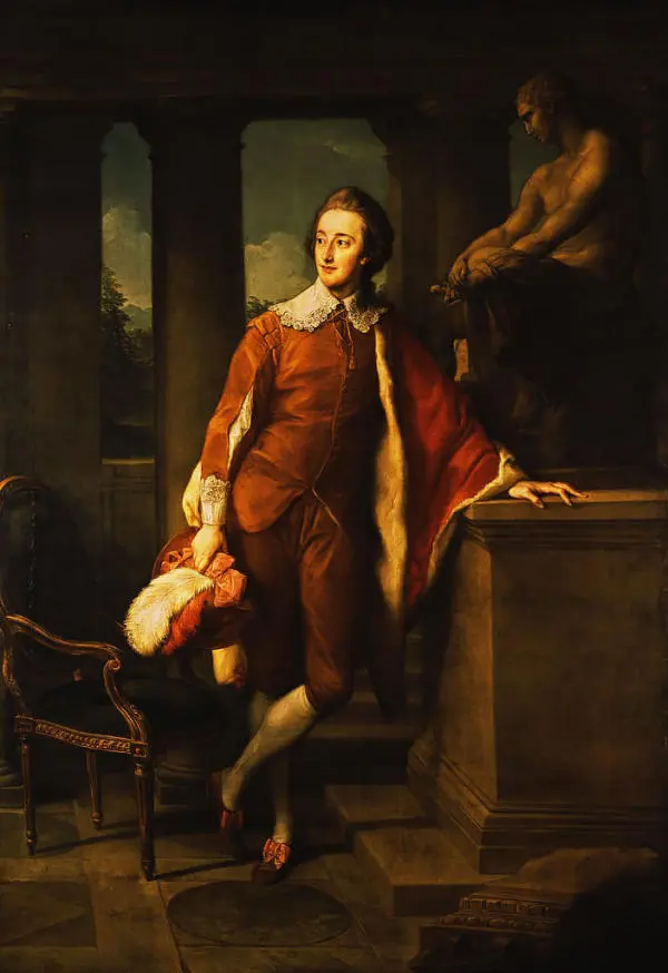 Portrait Of Anthony Ashley Cooper 5th Earl Of Shaftesbury By Pompeo Batoni