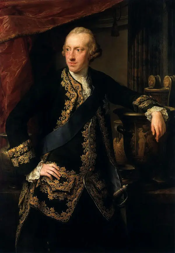 Portrait Of Charles William Ferdinand Duke Of Brunswick By Pompeo Batoni