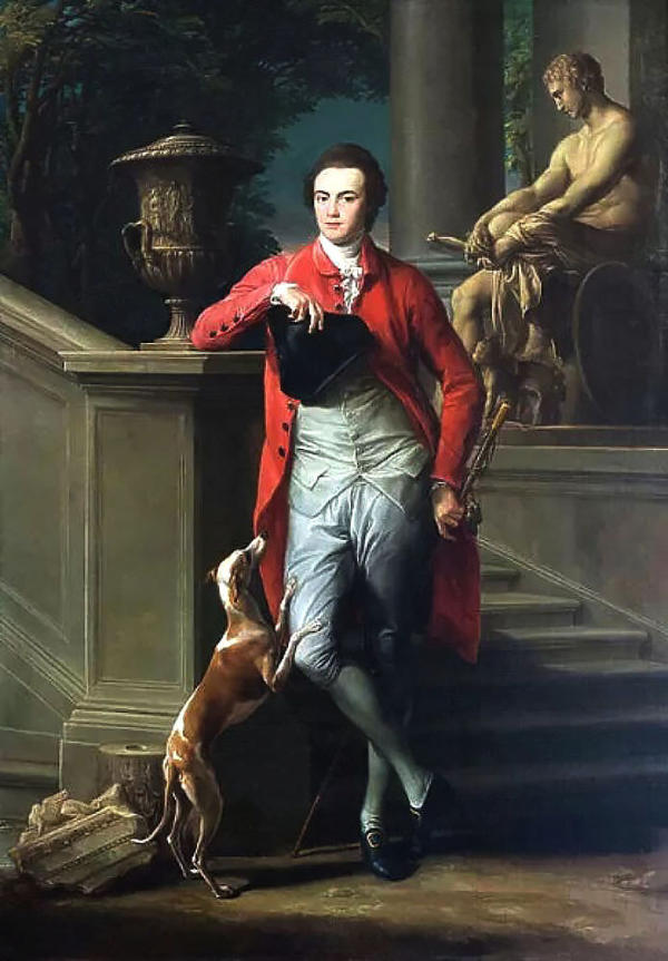 Portrait Of Henry Peirse by Pompeo Batoni | Oil Painting Reproduction