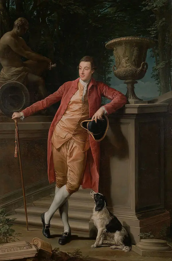 Portrait Of John Talbot Later 1st Earl Talbot By Pompeo Batoni
