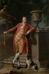 Portrait Of John Talbot Later 1st Earl Talbot By Pompeo Batoni