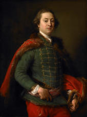 Portrait Of John Woodyeare 1750 By Pompeo Batoni