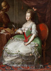 Portrait Of Maria Feodorovna Sophie Dorothea Of Württemberg By Pompeo Batoni