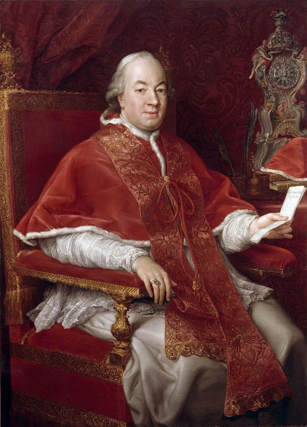 Portrait Of Pope Pius VI by Pompeo Batoni | Oil Painting Reproduction