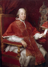 Portrait Of Pope Pius VI By Pompeo Batoni