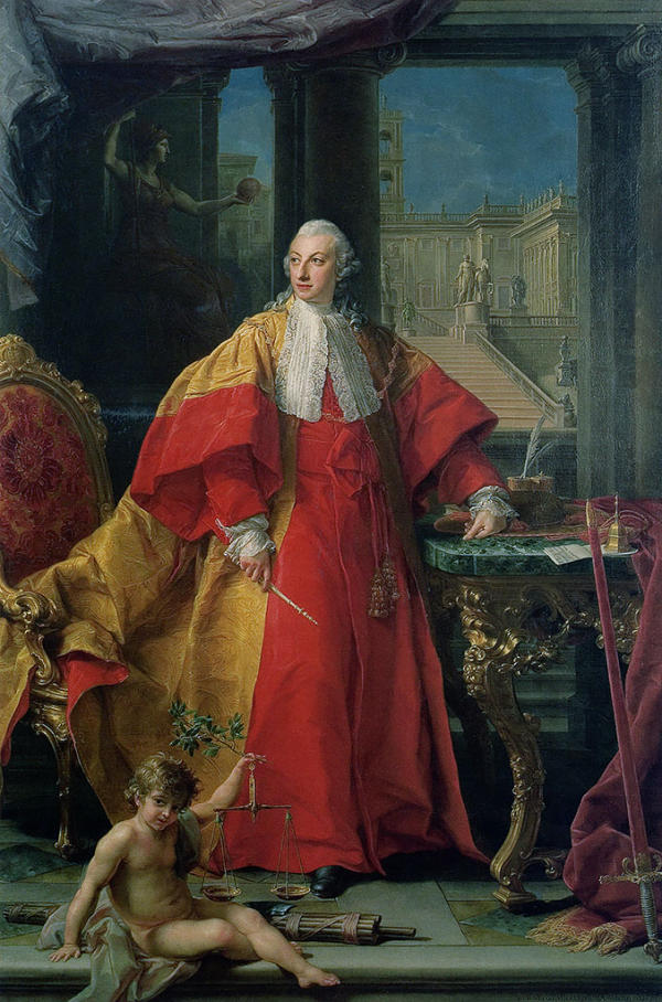 Portrait Of Prince Abbondio Rezzonico | Oil Painting Reproduction