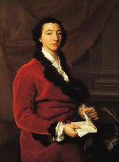Portrait Of Ralph Howard Later 1st Viscount Wicklow By Pompeo Batoni