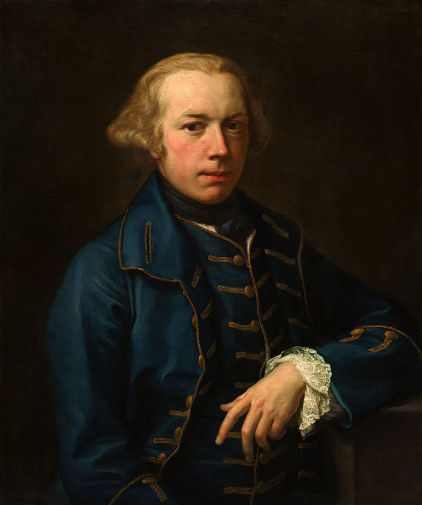 Portrait Of A Gentleman by Pompeo Batoni | Oil Painting Reproduction