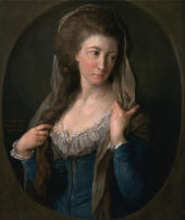Portrait Of A Woman Traditionally Identified As Margaret Stuart Lady Hippisley By Pompeo Batoni