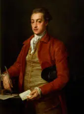 Portrait Of The Hon Lionel Damer By Pompeo Batoni