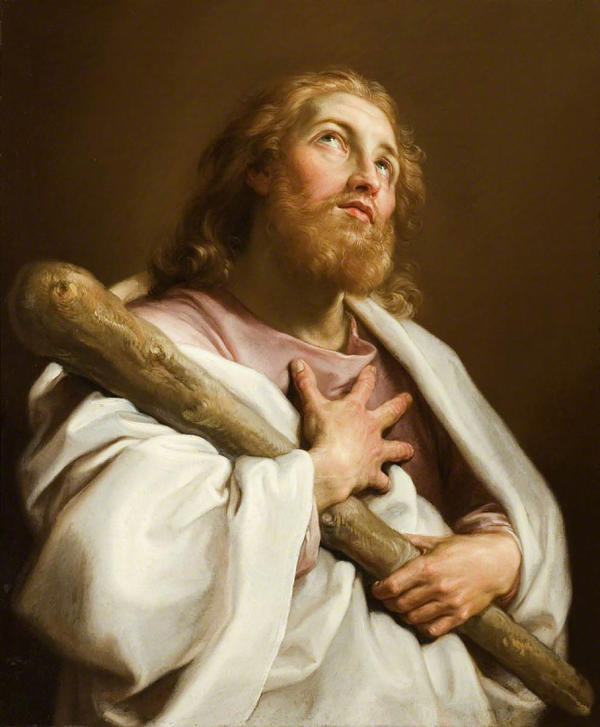Saint James The Less C1740-43 by Pompeo Batoni | Oil Painting Reproduction
