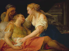 The Death Of Marc Anthony 1763 By Pompeo Batoni