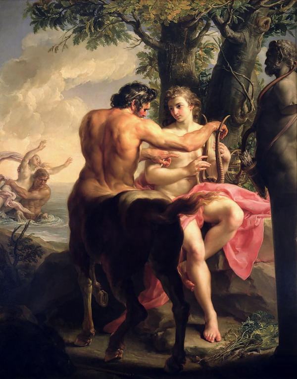 The Education Of Achilles By Chiron | Oil Painting Reproduction