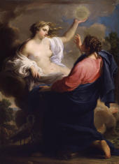 Truth And Mercy 1745 By Pompeo Batoni