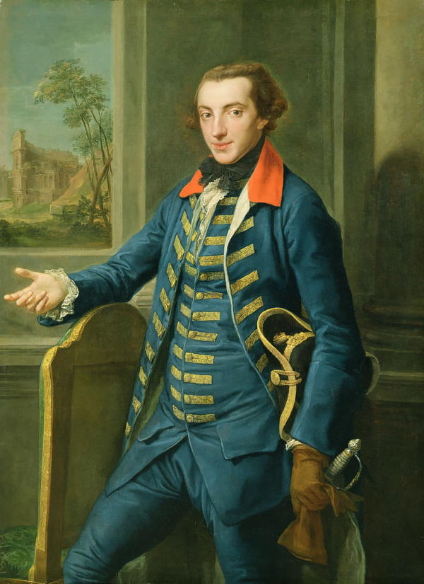 William Weddell C1765 by Pompeo Batoni | Oil Painting Reproduction