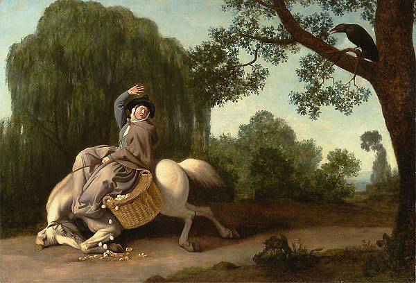 The Farmer's Wife and the Raven 1786 | Oil Painting Reproduction