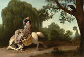 The Farmer's Wife and the Raven 1786 By George Stubbs