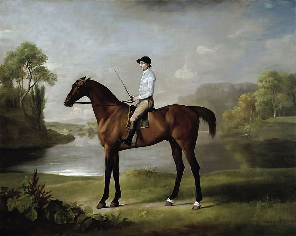 The Marquess of Rockingham's Scrub with John Singleton Up | Oil Painting Reproduction