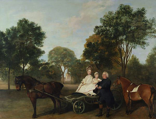 The Rev Robert Carter Thelwall and Family 1776 | Oil Painting Reproduction
