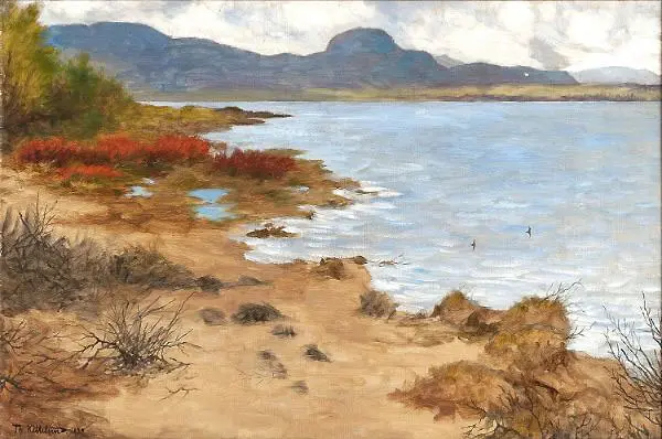 Beach by Soneren 1899 By Theodor Kittelsen