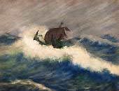 Dead Man at Sea 1891 By Theodor Kittelsen
