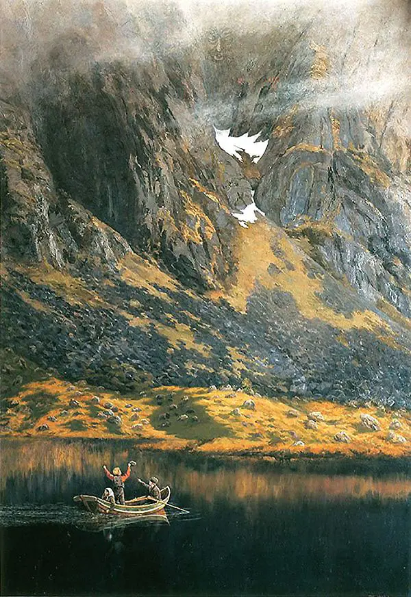 Echo 1888 By Theodor Kittelsen