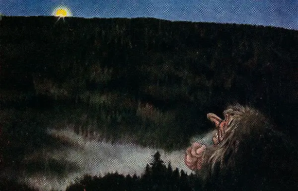 Postkort By Theodor Kittelsen