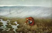 Princess Collecting Cotton By Theodor Kittelsen