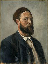 Self Portrait 1 By Theodor Kittelsen