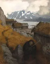 She Covers the Whole Country 1904 By Theodor Kittelsen