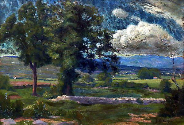 Landscape 2 by Enric Galwey | Oil Painting Reproduction
